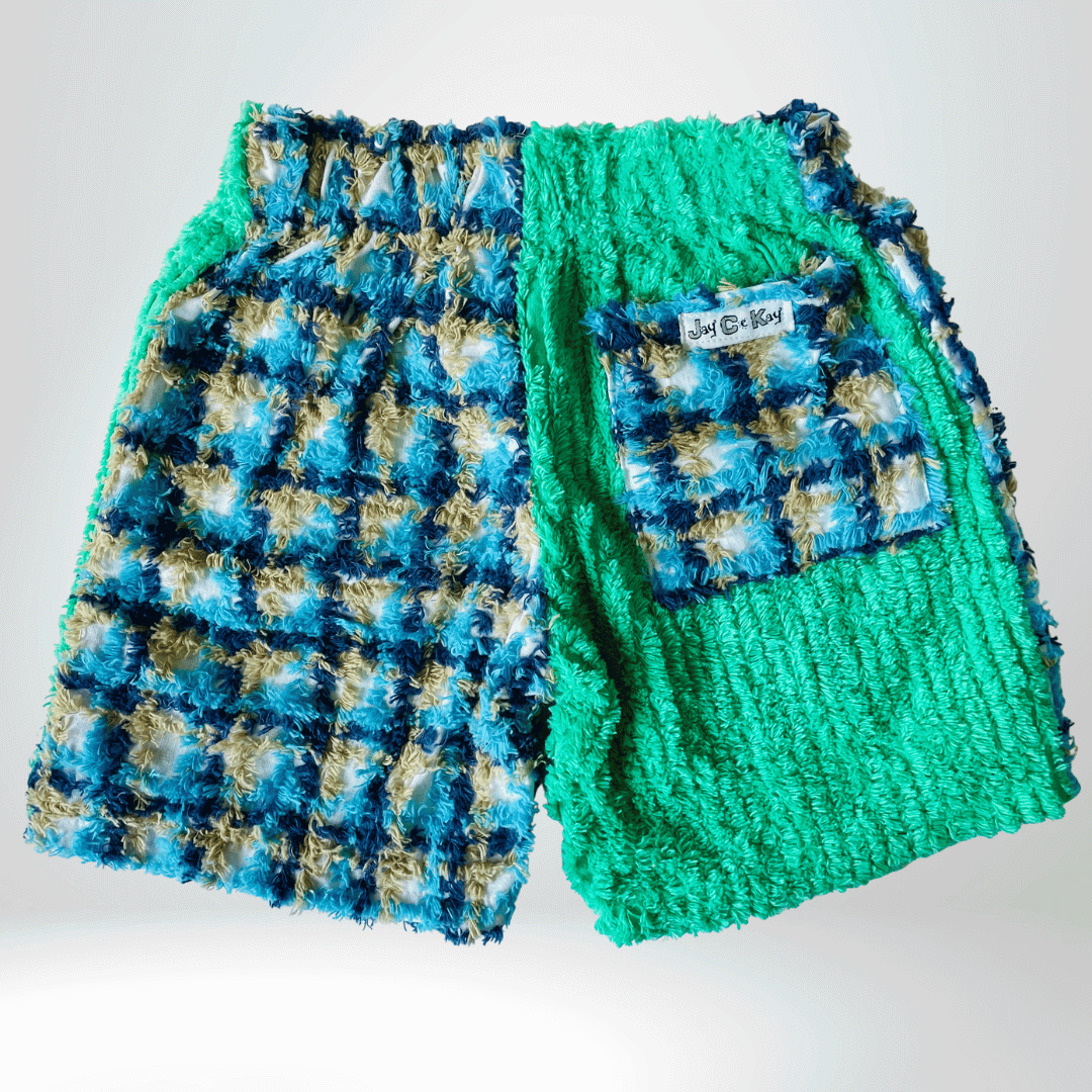 Boys' Soft Chenille Cotton Shorts - Comfy Loungewear
