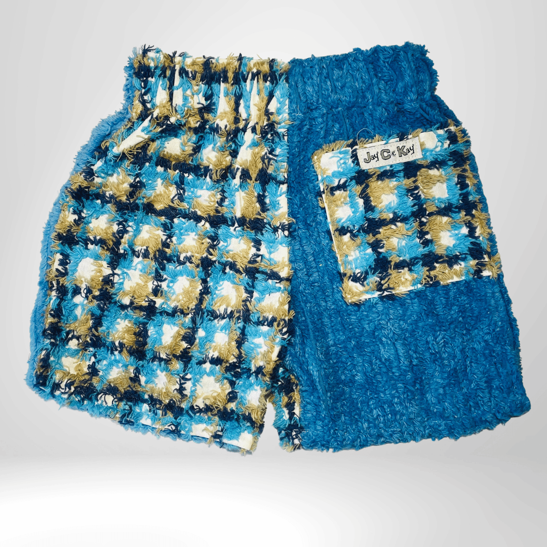 Boys' Soft Chenille Cotton Shorts - Comfy Loungewear