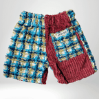 Boys' Soft Chenille Cotton Shorts - Comfy Loungewear