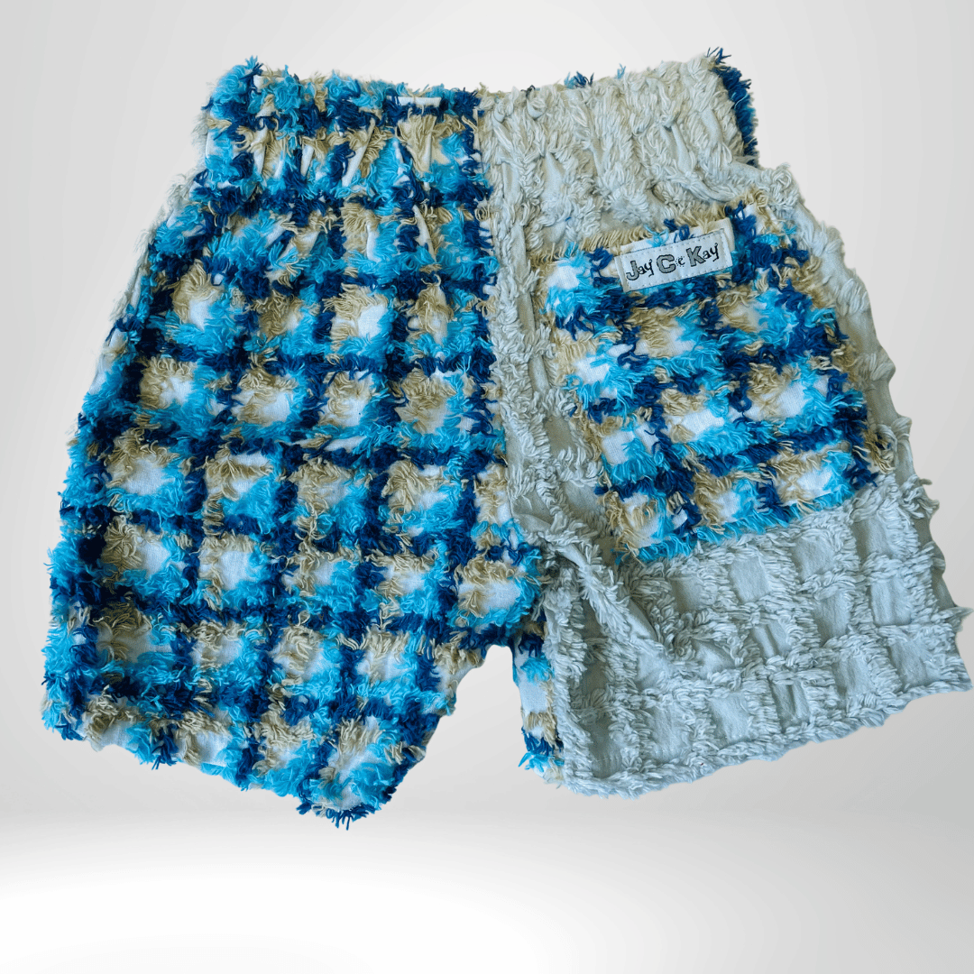 Boys' Soft Chenille Cotton Shorts - Comfy Loungewear