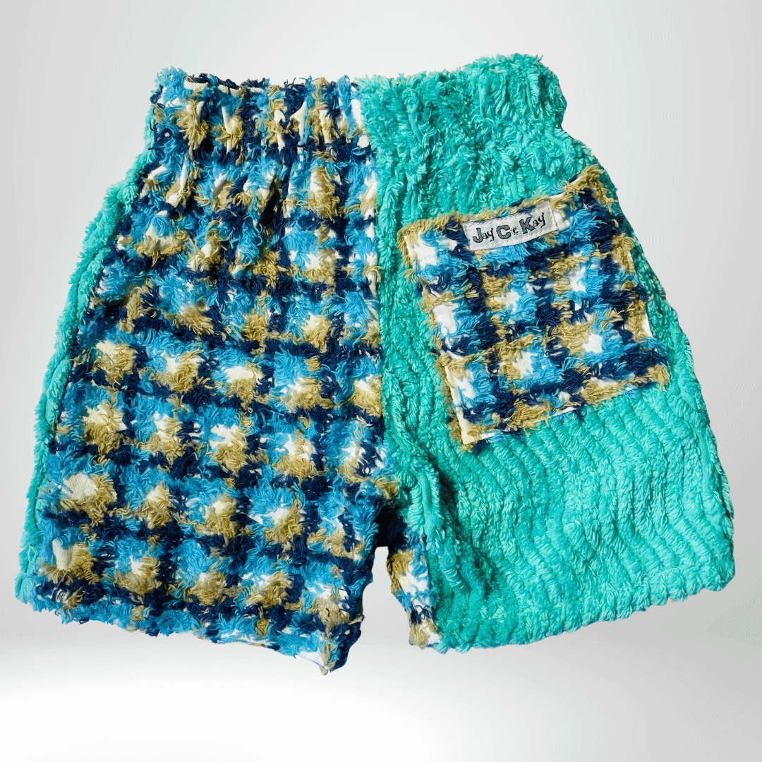 Boys' Soft Chenille Cotton Shorts - Comfy Loungewear