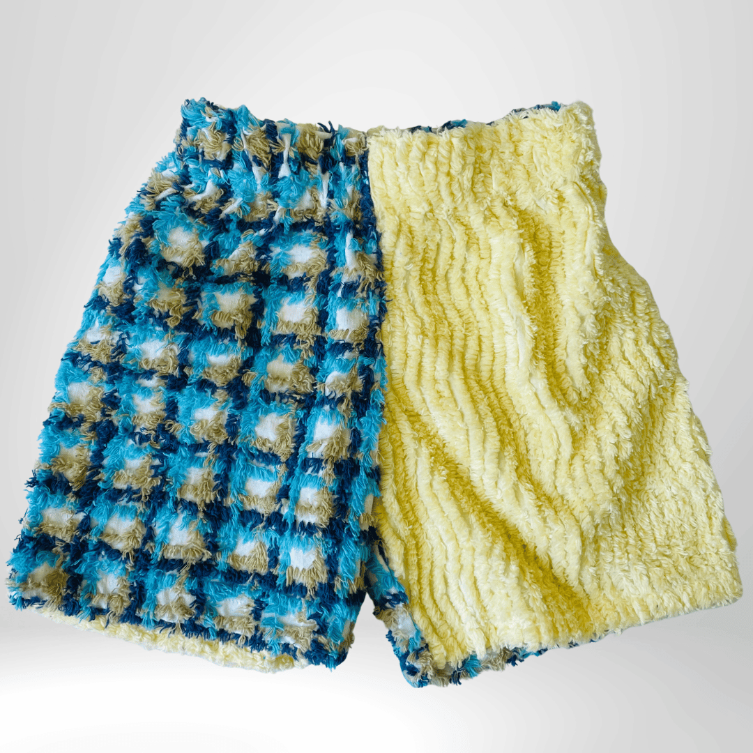 Boys' Soft Chenille Cotton Shorts - Comfy Loungewear