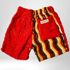 Boys' Soft Chenille Cotton Shorts - Comfy Loungewear