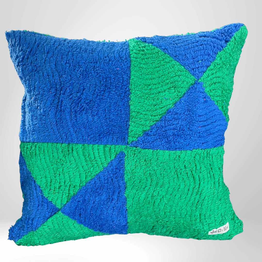 Luxury Cotton Chenille Cushion Cover | Double-Sided Textured Decor