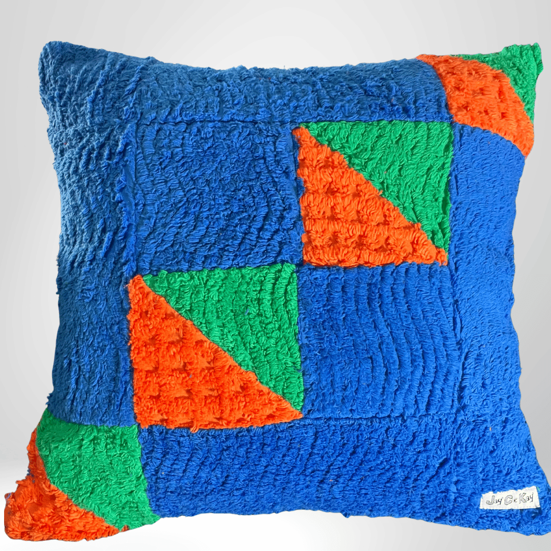 Double-Sided Cotton Chenille Throw Pillow Cover - Cozy Texture