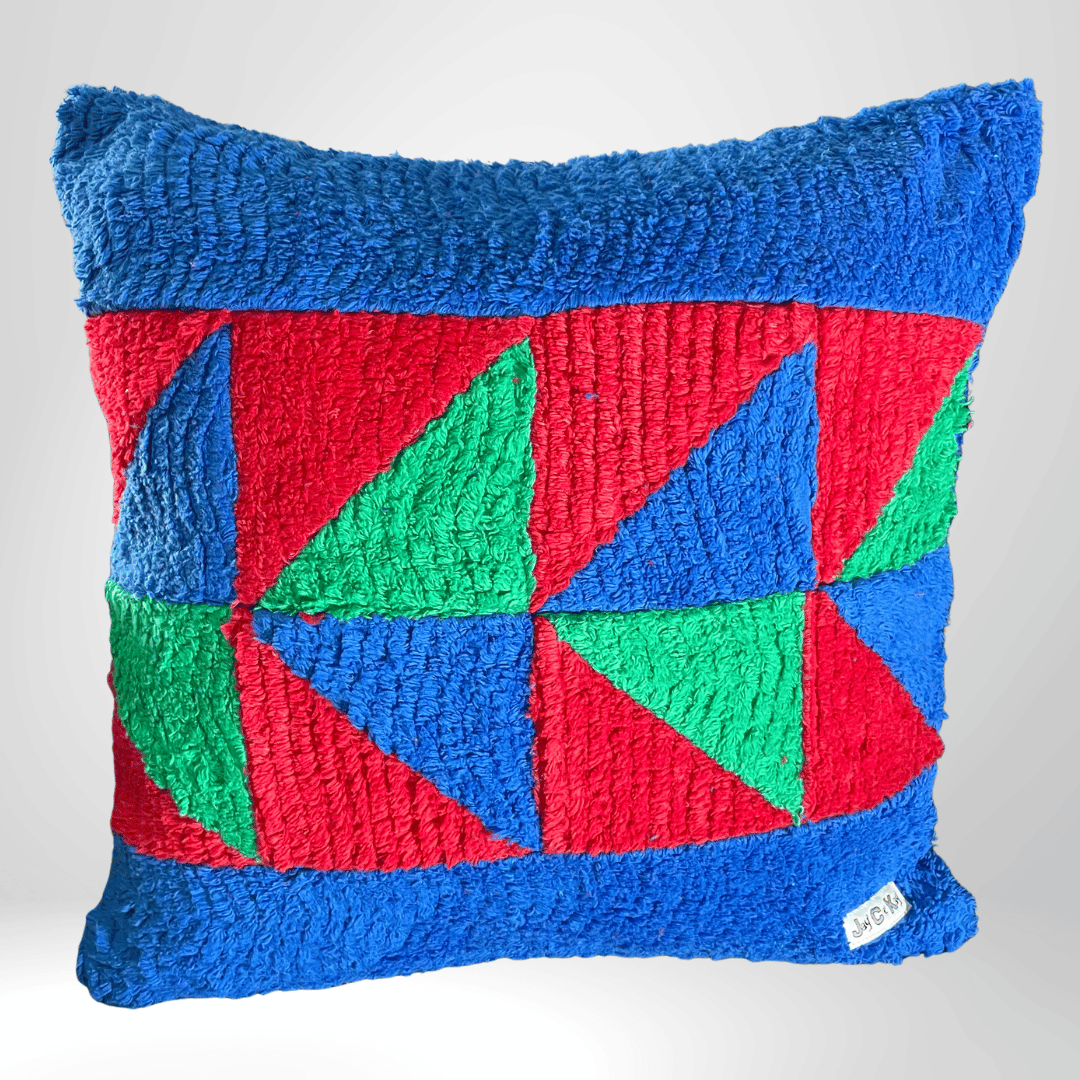 Luxury Cotton Chenille Cushion Cover | Double-Sided Textured Decor