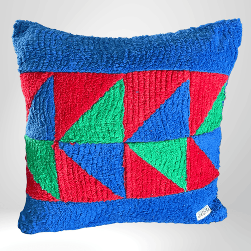 Double-Sided Cotton Chenille Throw Pillow Cover - Cozy Texture