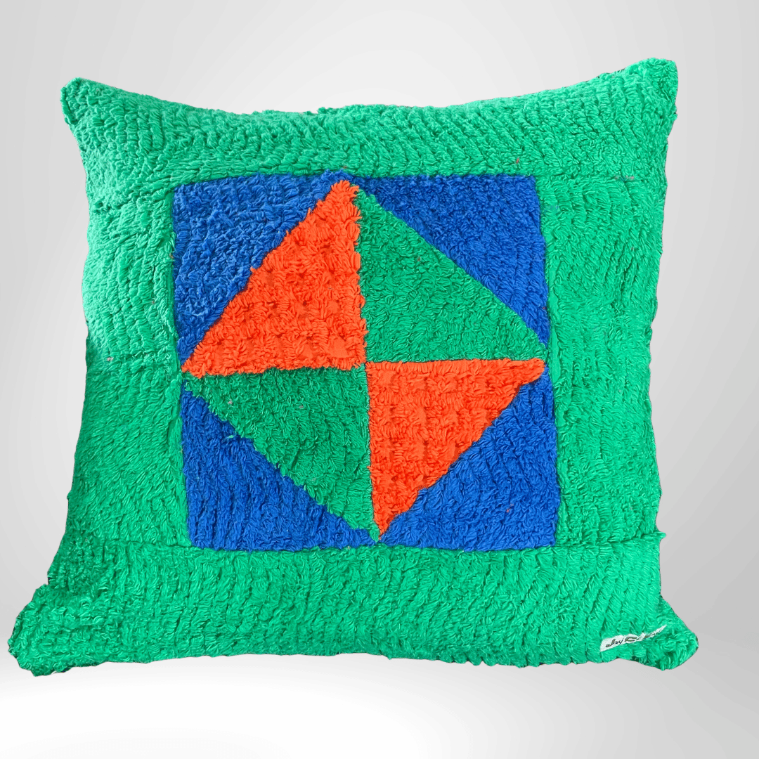 Luxury Cotton Chenille Cushion Cover | Double-Sided Textured Decor