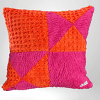 Luxury Cotton Chenille Cushion Cover | Double-Sided Textured Decor