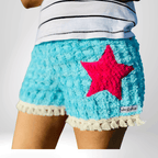 Women’s Ultra-Soft Cotton Chenille Lounge Shorts | Breathable Year-Round Luxury
