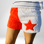 Women’s Ultra-Soft Cotton Chenille Lounge Shorts | Breathable Year-Round Luxury
