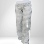 Women’s Full-Length Cotton Chenille Pants | Luxury All-Season Lounge Trousers