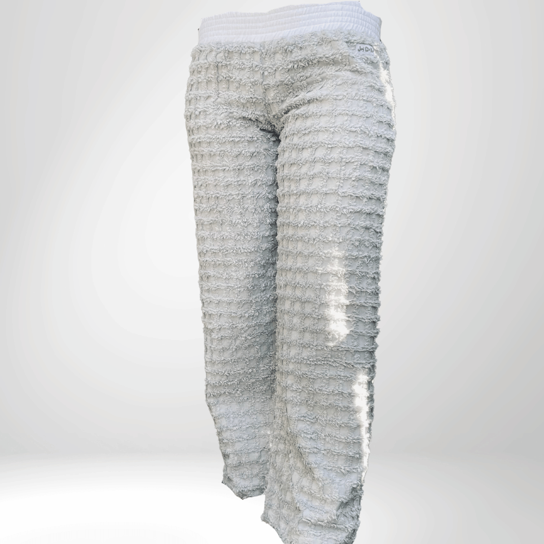 Women’s Full-Length Cotton Chenille Pants | Luxury All-Season Lounge Trousers