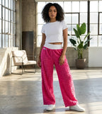 Women’s Full-Length Cotton Chenille Pants | Luxury All-Season Lounge Trousers