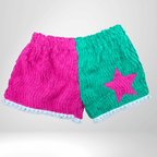 Girls’ Luxury Cotton Chenille Shorts | Soft & Breathable All-Season Playwear