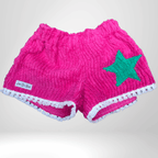 Girls’ Luxury Cotton Chenille Shorts | Soft & Breathable All-Season Playwear
