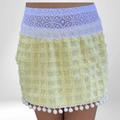 Girls' Flowy Chenille Cotton Skirt - Comfortable & Chic