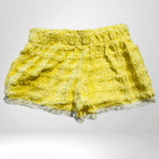 Girls’ Luxury Cotton Chenille Shorts | Soft & Breathable All-Season Playwear