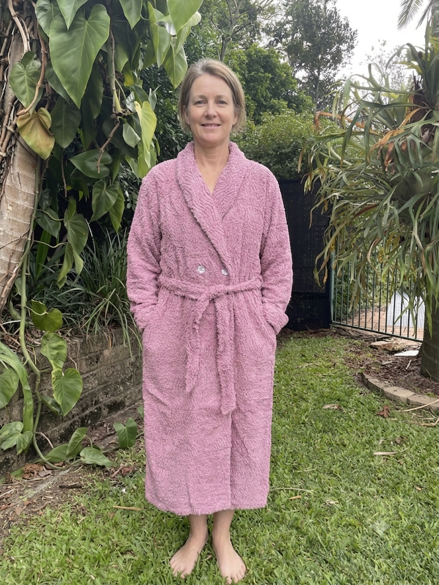 Premium 100% Cotton Chenille Robe | Ultra-Soft Women’s Loungewear