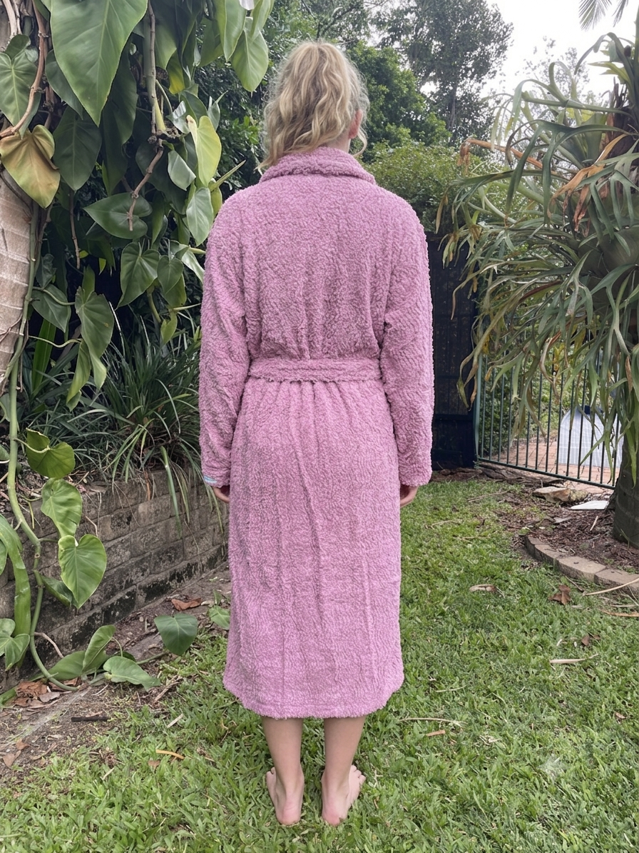 Premium 100% Cotton Chenille Robe | Ultra-Soft Women’s Loungewear