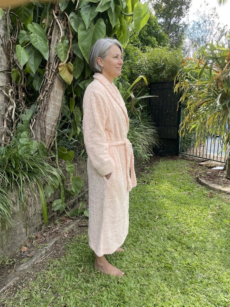 Premium 100% Cotton Chenille Robe | Ultra-Soft Women’s Loungewear
