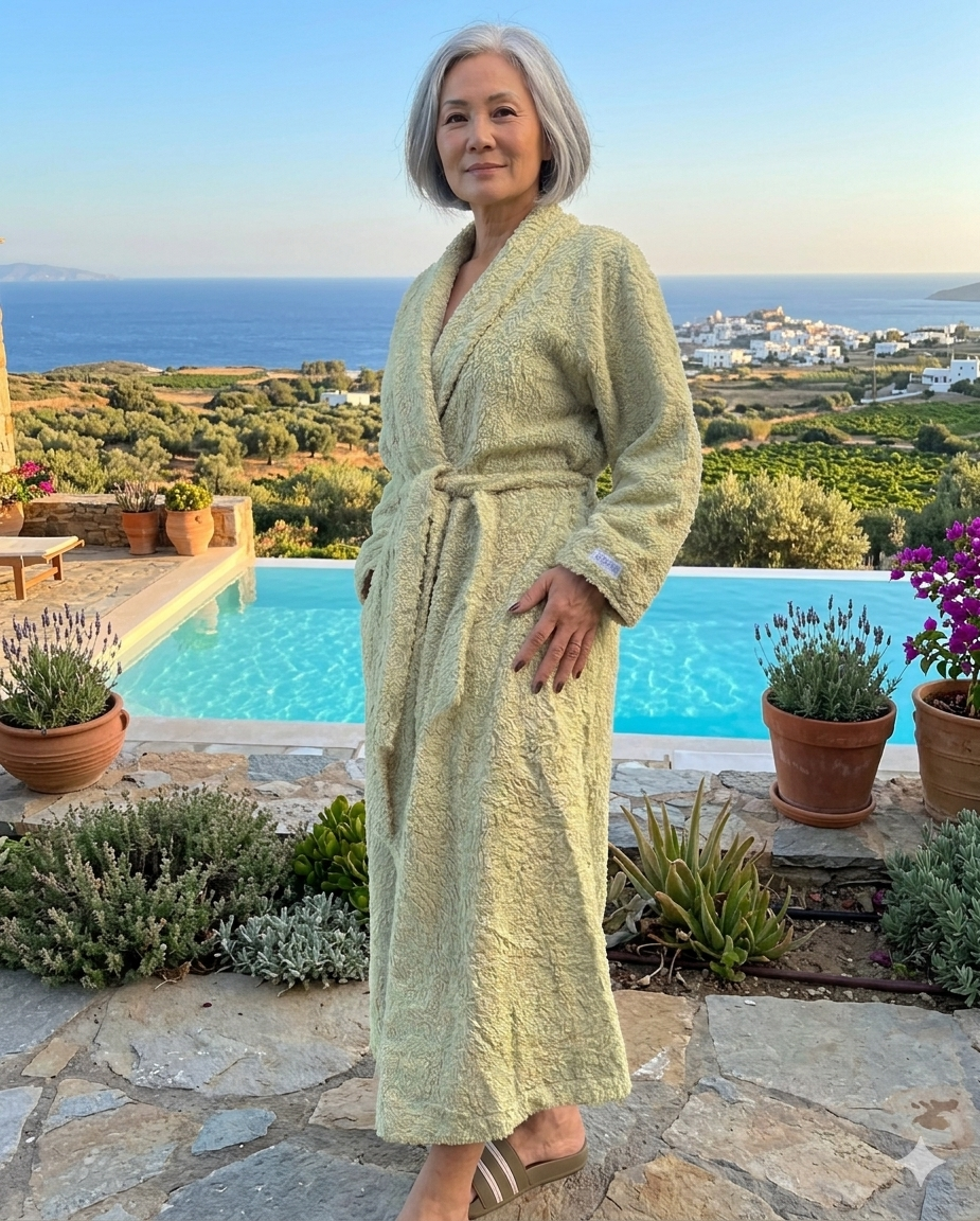 Premium 100% Cotton Chenille Robe | Ultra-Soft Women’s Loungewear