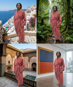 Premium 100% Cotton Chenille Robe | Ultra-Soft Women’s Loungewear