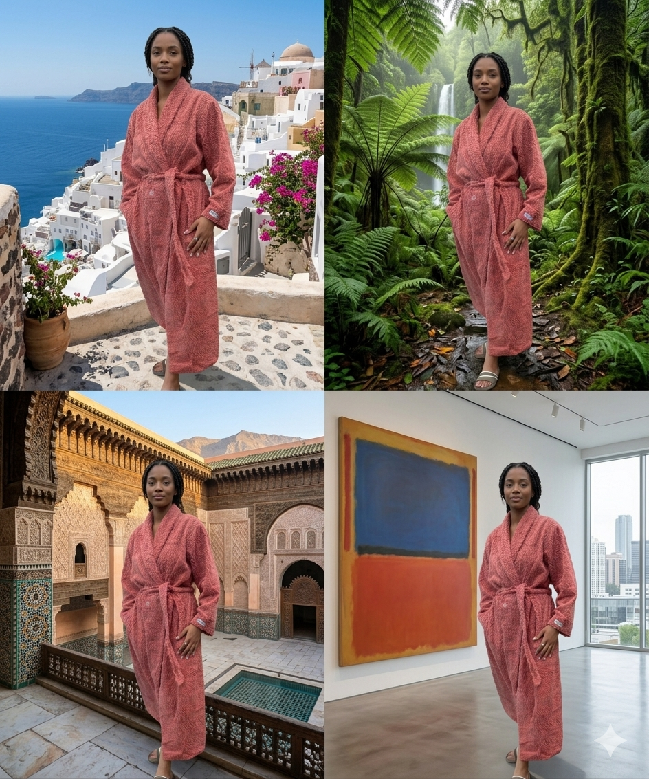 Premium 100% Cotton Chenille Robe | Ultra-Soft Women’s Loungewear