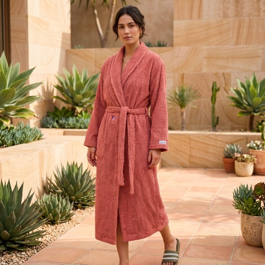 Premium 100% Cotton Chenille Robe | Ultra-Soft Women’s Loungewear