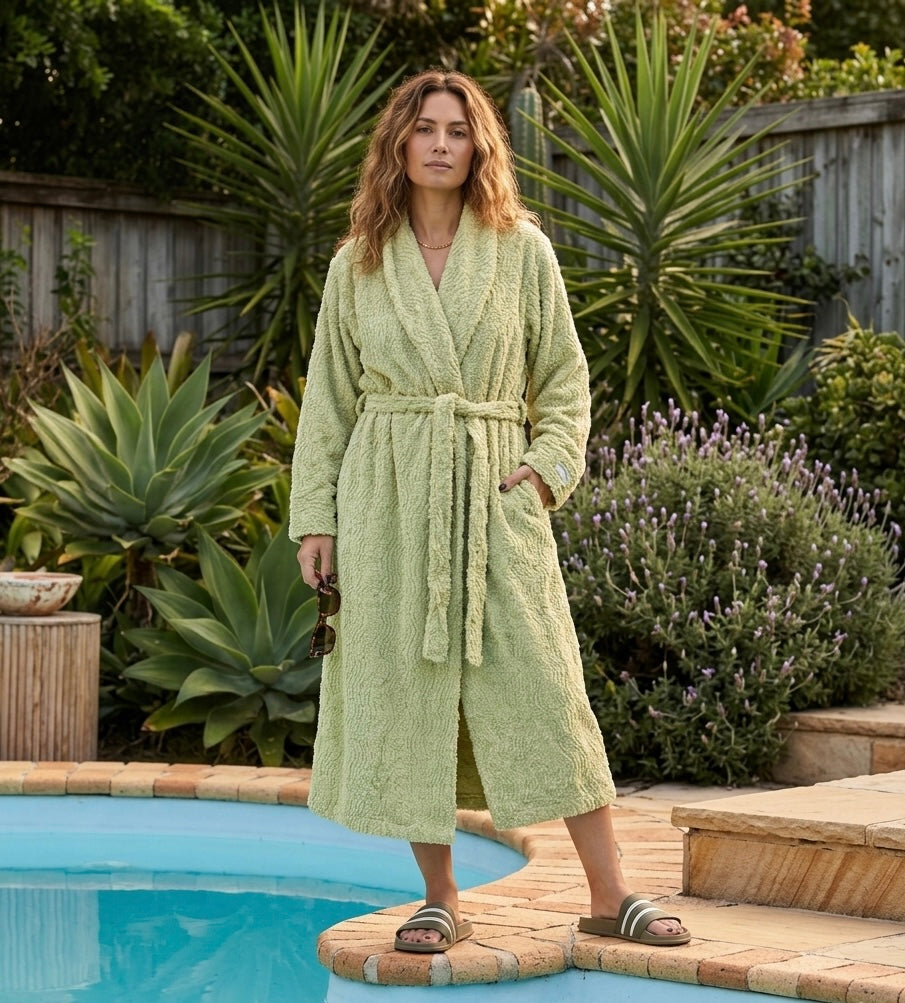Premium 100% Cotton Chenille Robe | Ultra-Soft Women’s Loungewear