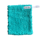 Dual-Sided Chenille Makeup Remover, Cleansing & Shower Mitt – Pink