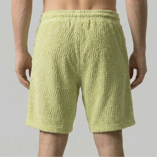 Men’s 100% Cotton Chenille Lounge Shorts | Breathable & Ultra-Soft