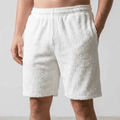 Men’s 100% Cotton Chenille Lounge Shorts | Breathable & Ultra-Soft